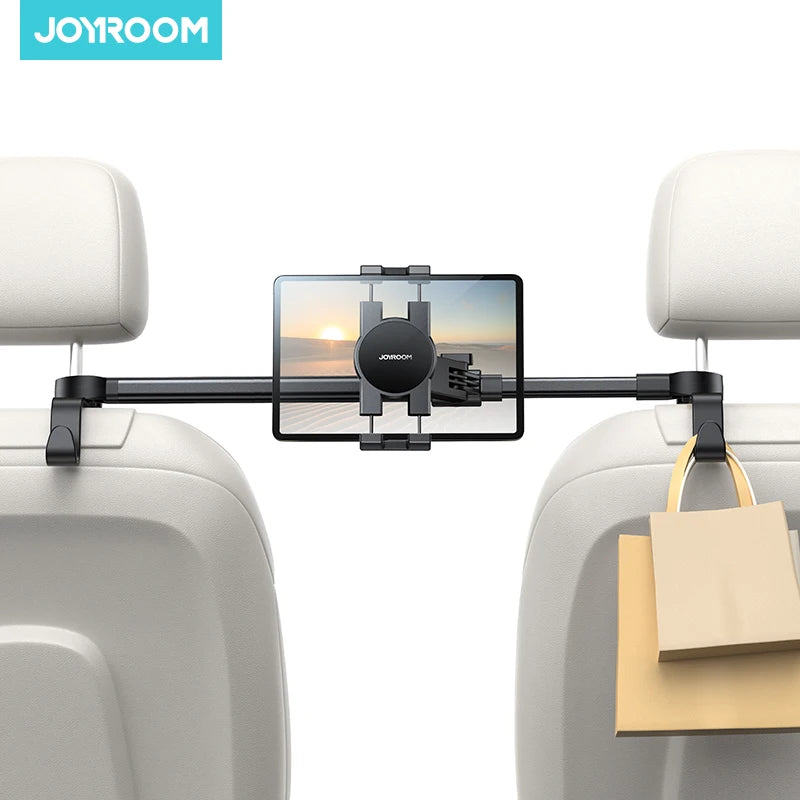 Support Tablette et Téléphone pour Appuie-Tête – JOYROOM JR-ZS380 – Bras Extensible 360°, Installation Facile