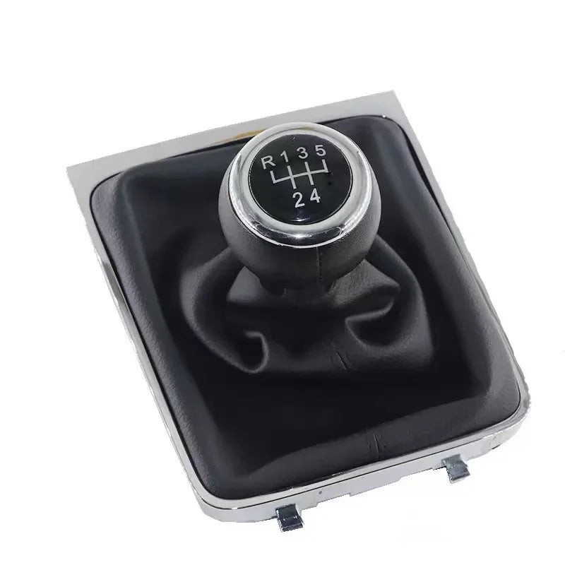 Pommeau de Levier de Vitesse pour Volkswagen Passat B6 (2005–2010) – Cuir PU & ABS Haute Qualité