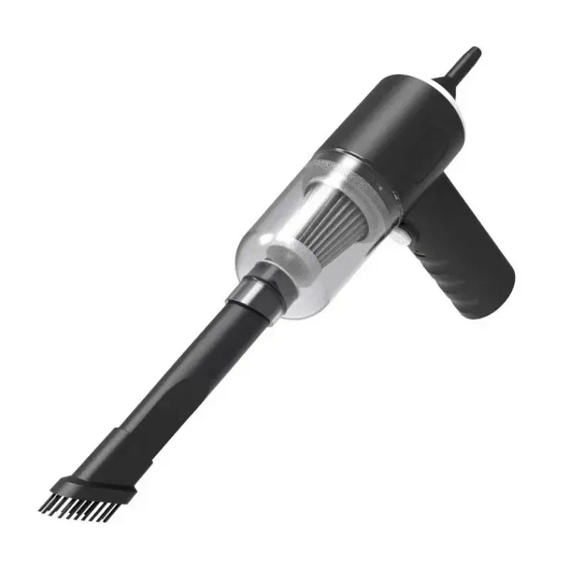 Mini Aspirateur Sans Fil 2-en-1 – Aspire & Souffle – Compact, Rechargeable, 1200 mAh
