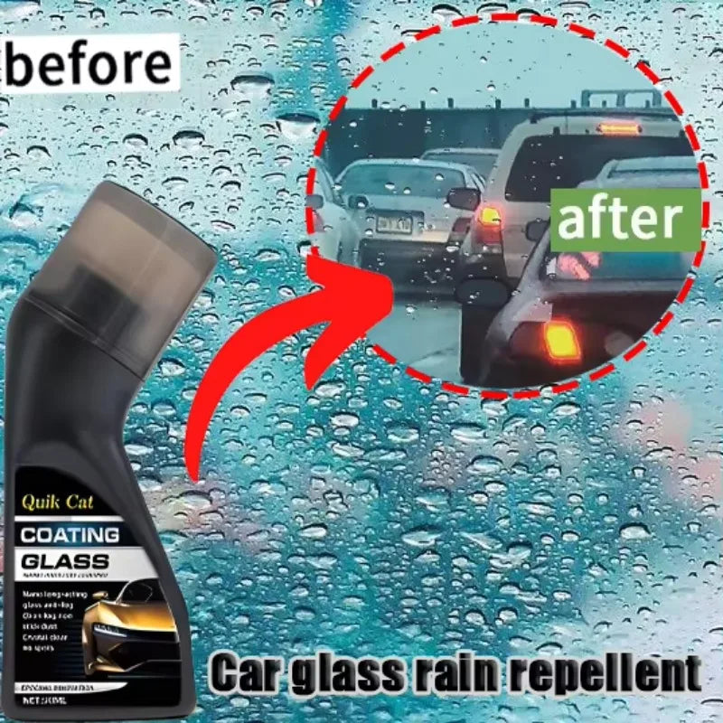 Spray Antibuée pour Vitres de Voiture – Effet Désembuage Immédiat & Protection Imperméable – 90 ml